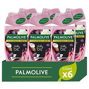 Palmolive bagnoschiuma Thermal Spa Silky Oil [220 ml x 6 confezioni]