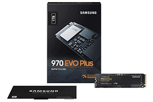 Samsung - SSD 970 EVO Plus 1 TB (Velocità fino a 5400MB/s)