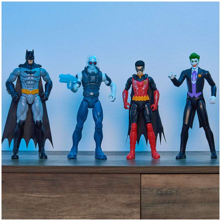 DC Comics Batman Action Figure 30 cm con Accessori - Giocattoli per Bambini dai 3 Anni