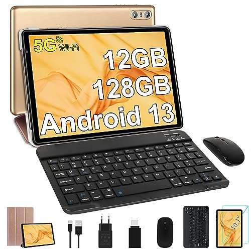 Tablet 10  Android 13 [12/128GB con Tastiera e Mouse] »