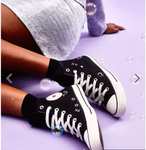 Converse - Chuck Taylor All Star - Sneakers nere con cuori