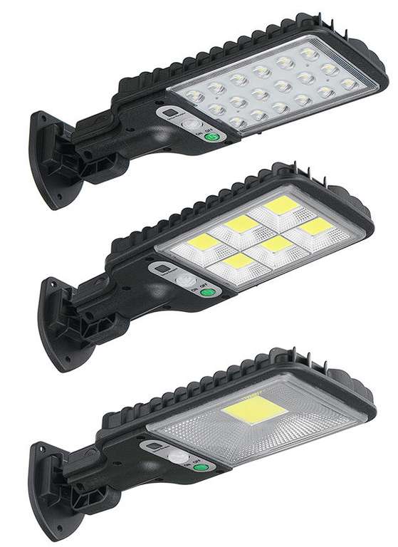 Faretto solare LED [Per esterni, 3 modelli disponibili]