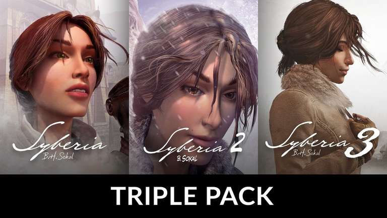 [Fanatical giochi PC] Syberia Triple Pack