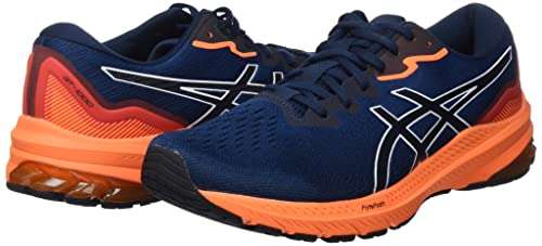 ASICS Gt-1000 11 Scarpa da Running Uomo Blu e Arancione
