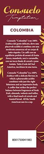 Consuelo Caffè Colombia qualità arabica in grani interi [2 x 1 kg]