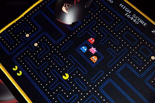Konix Tappetino per mouse da gioco Pac-Man [32 x 27 cm]