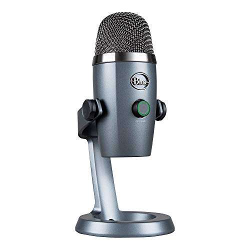 Blue Yeti Nano - Microfono a condensatore da streaming [24 bit]