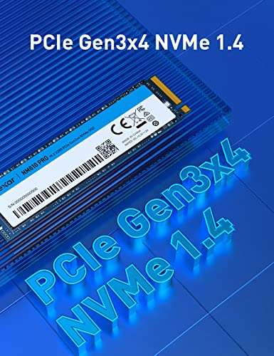 Lexar NM610PRO SSD 1TB [ 3300 Mb in lettura e 2600mb in scrittura]