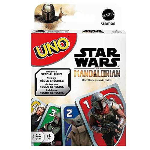 Mattel Games UNO Star Wars The Mandalorian (gioco di carte per bambini 7+ anni)