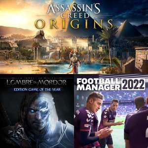 Amazon Prime Gaming (Settembre) - Assassin's Creed Origins, Football Manager 2022, Shadow of Mordor GOTY & Altri